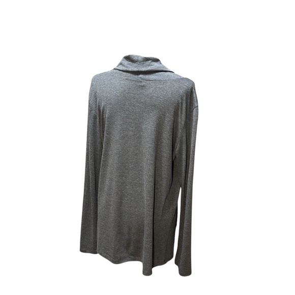 REVOLVE Los Angeles Blue Gray Waterfall Open Front Lighwt Cardigan Sz Small - Picture 3 of 8